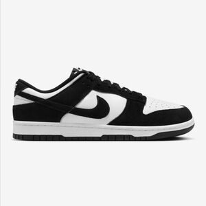 Nike Black and White Dunk Low Retro
